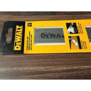 DEWALT Flush Cut Pull Saw 23 TPI Flexible Blade Fine Finish Hand Saw